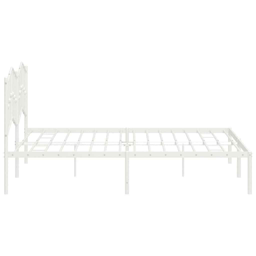 Metal Bed Frame 183X203 Cm King Size