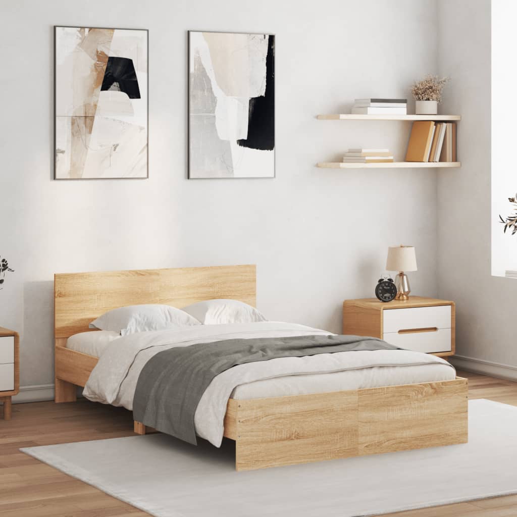 Bed Frame With Headboard