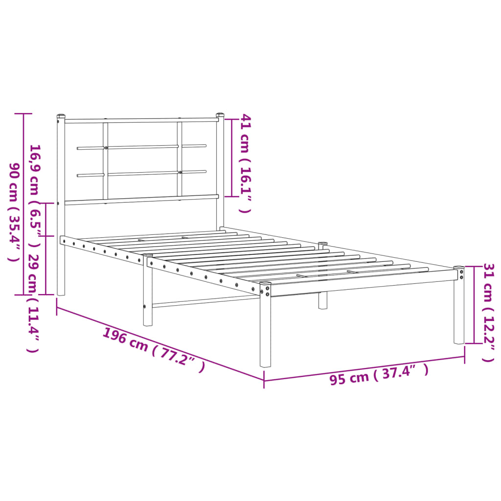 Metal Bed Frame