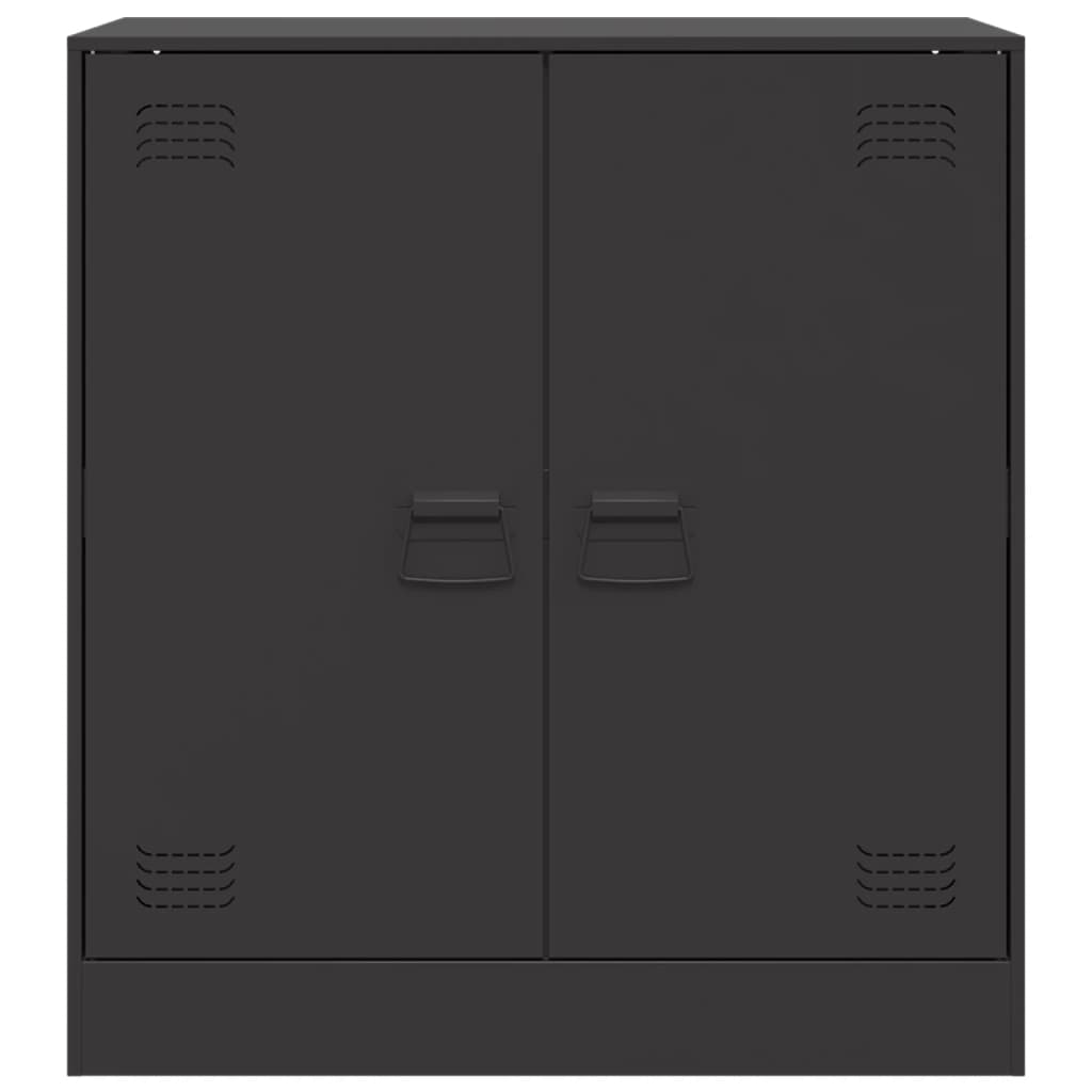 Sideboard Black 67x39x73 cm Steel