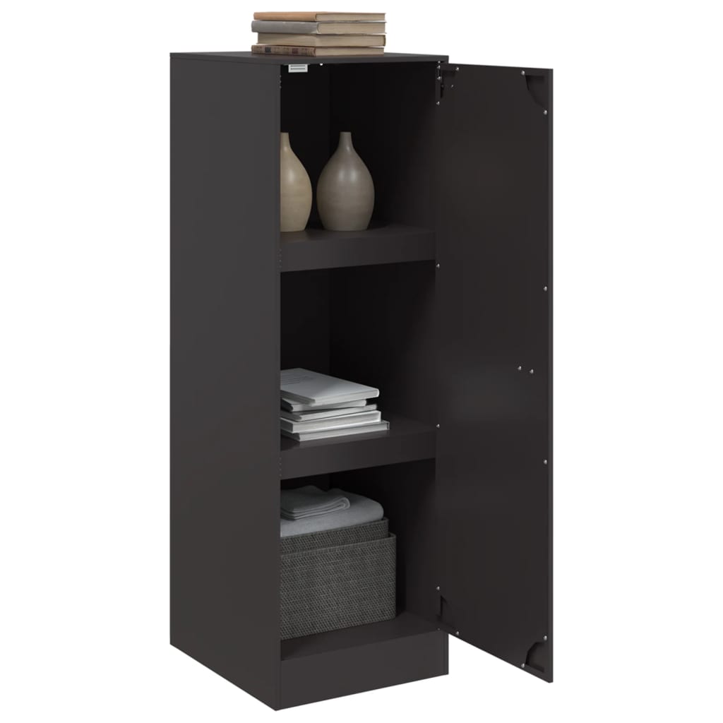 Sideboard Black 34.5x39x107 cm Steel