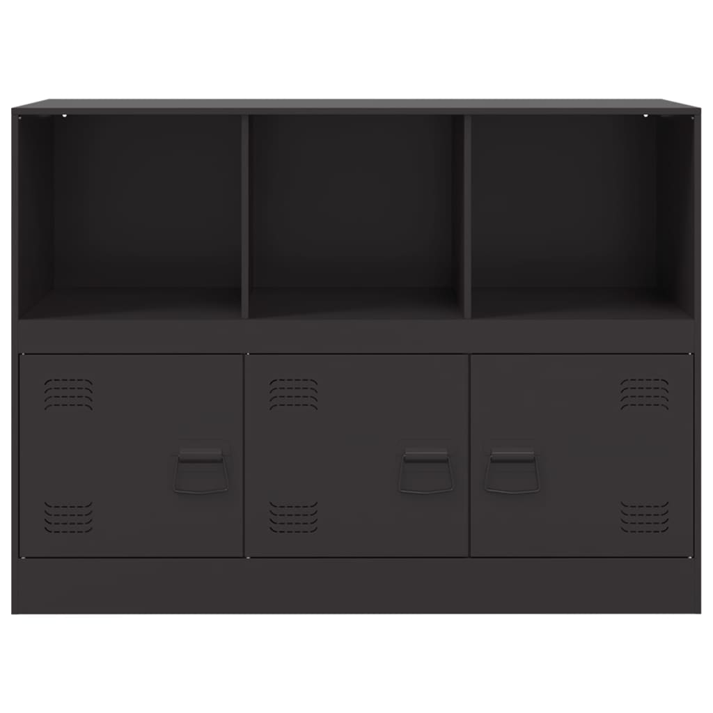 Sideboard Black 99x39x73 cm Steel