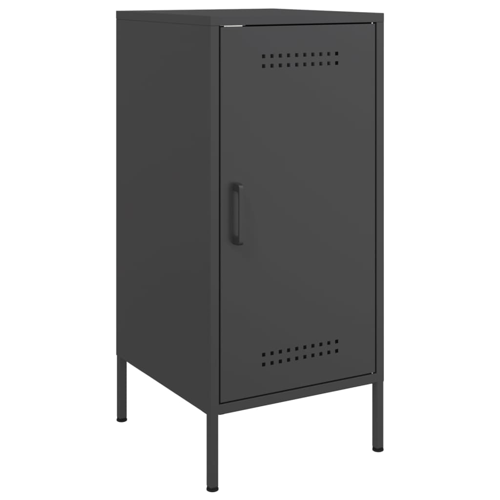 Sideboards 2 pcs Black 36x39x79 cm Cold-rolled Steel