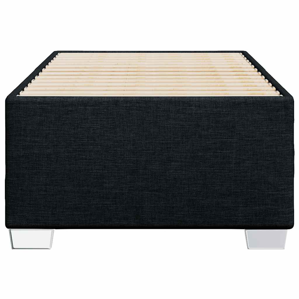 Bed Frame without Mattress Black King Single Fabric