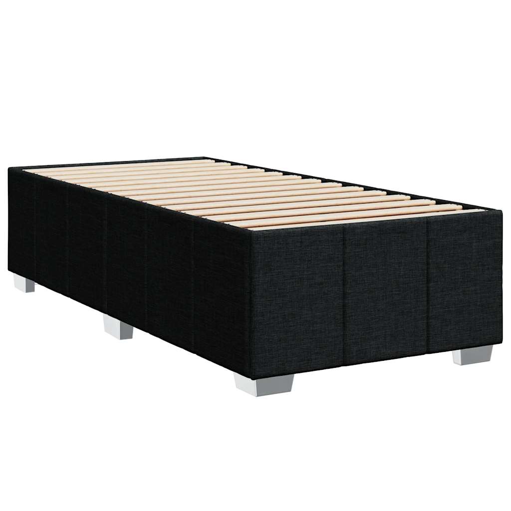 Bed Frame without Mattress Black King Single Fabric