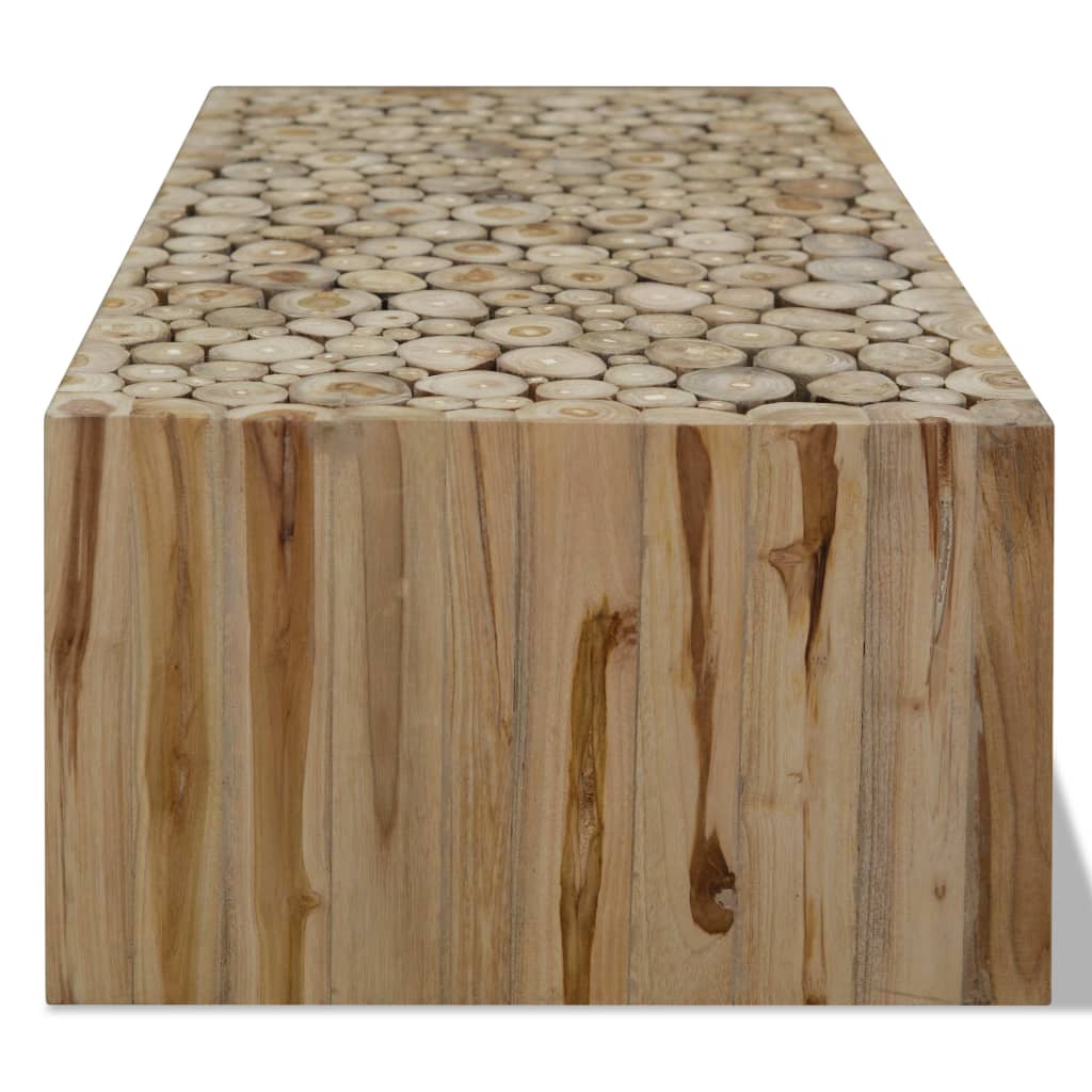 Coffee Table Genuine Teak 90x50x30 cm