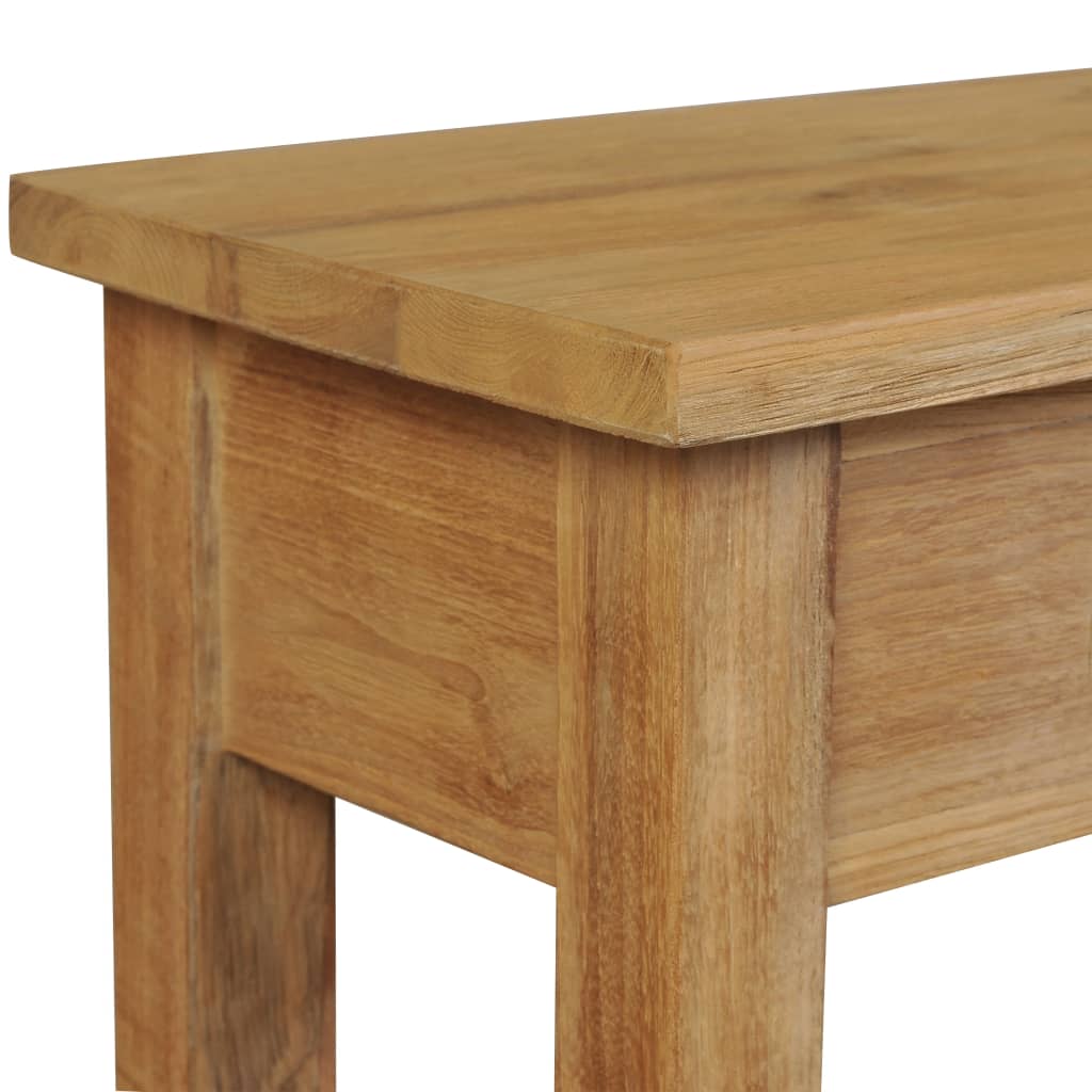 Console Table Solid Teak 120x30x80 cm