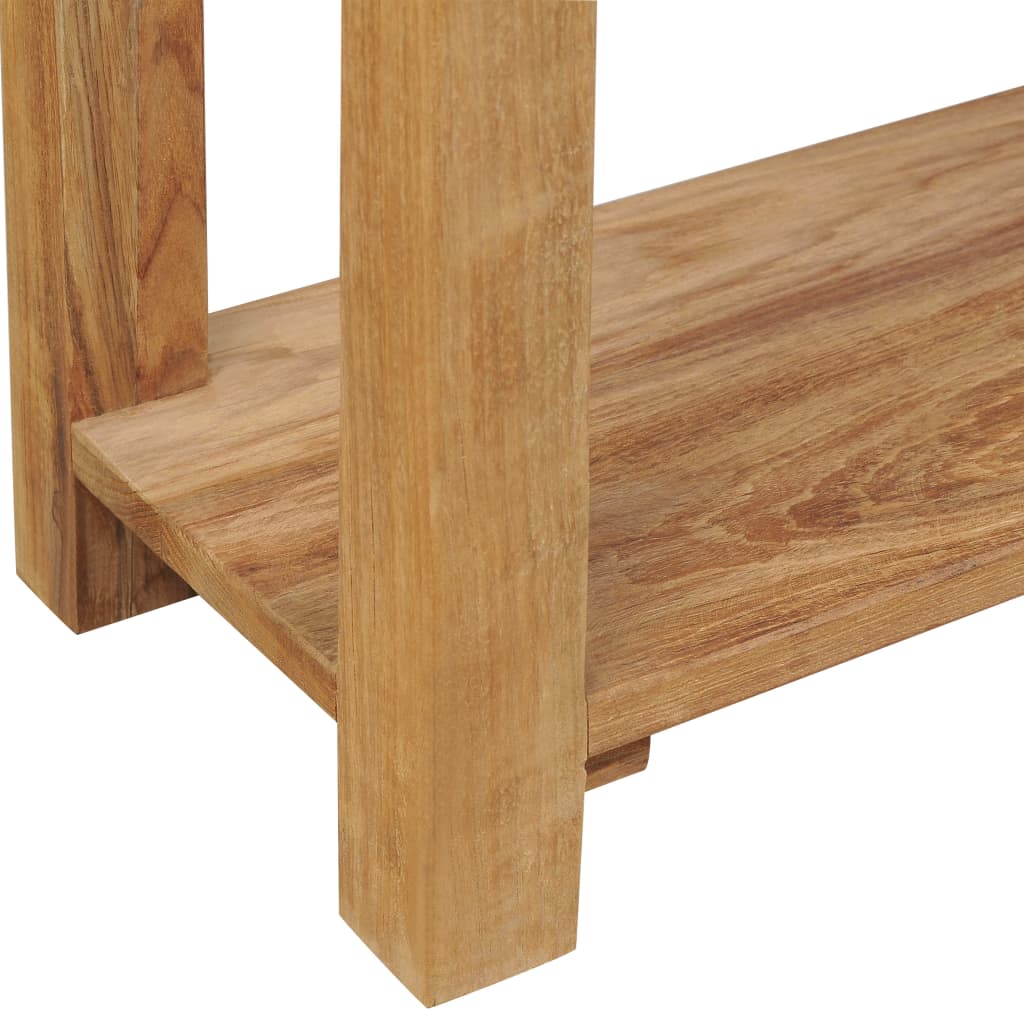 Console Table Solid Teak 120x30x80 cm