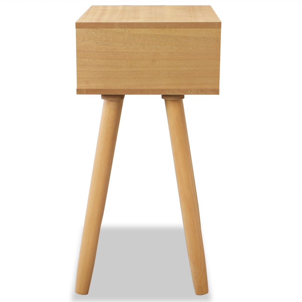 Bedside Tables 2 pcs Solid Pinewood 40x30x61 cm Brown