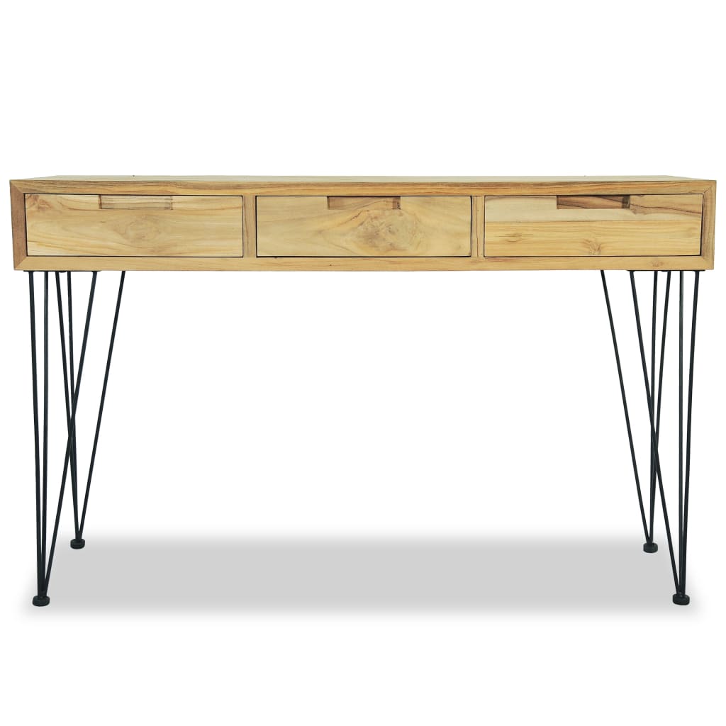 Console Table 120x35x76 cm Solid Teak