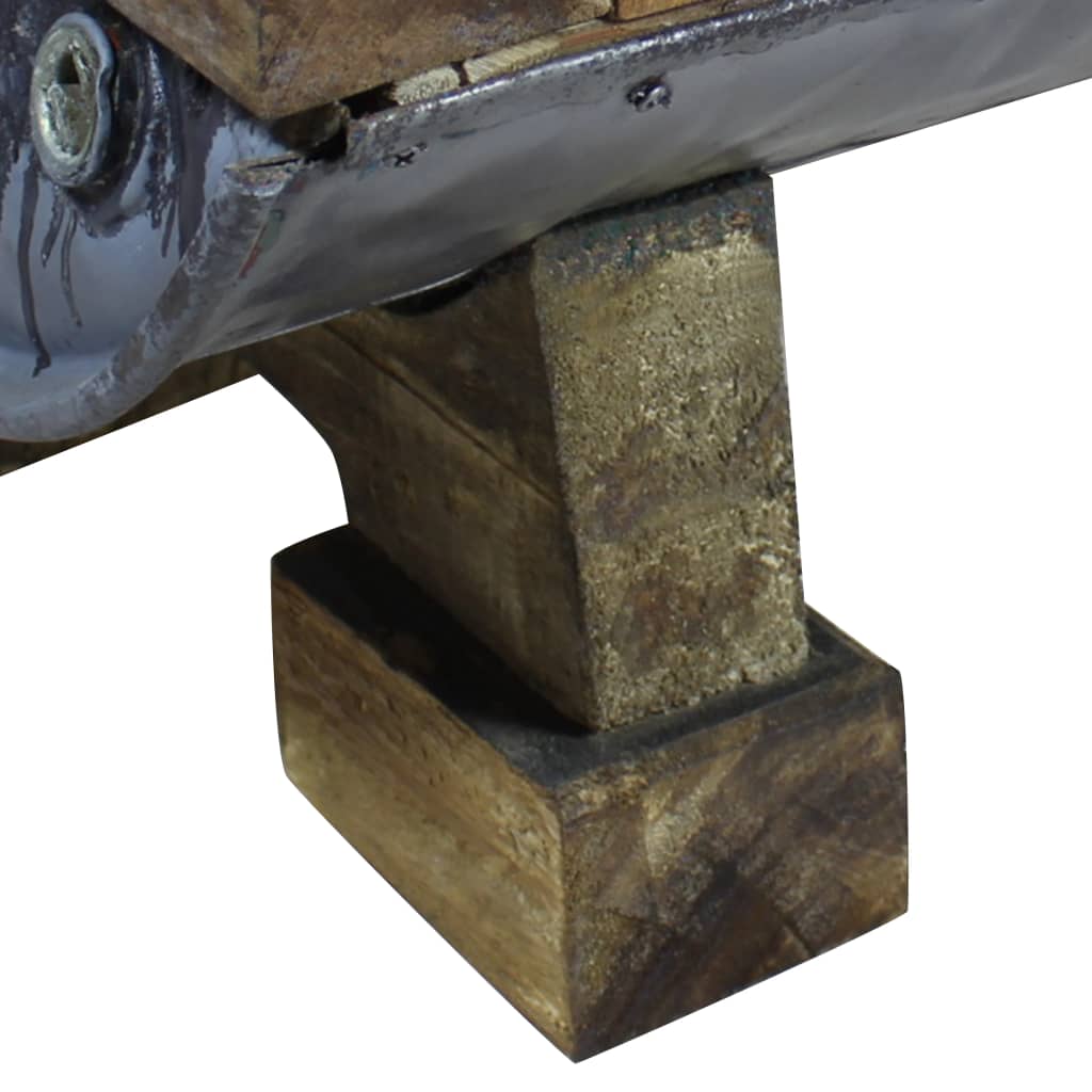 Coffee Table Solid Reclaimed Wood 90x50x35 cm