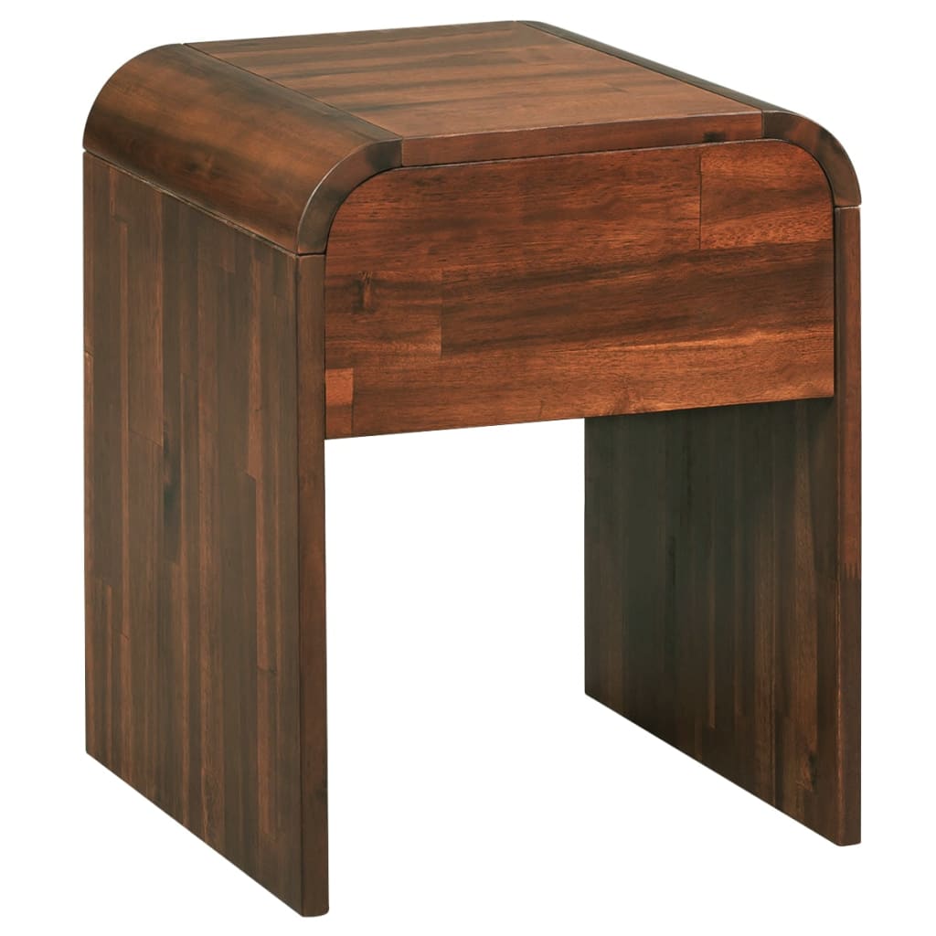 Nightstand 41.5x42x52 cm Solid Acacia Wood