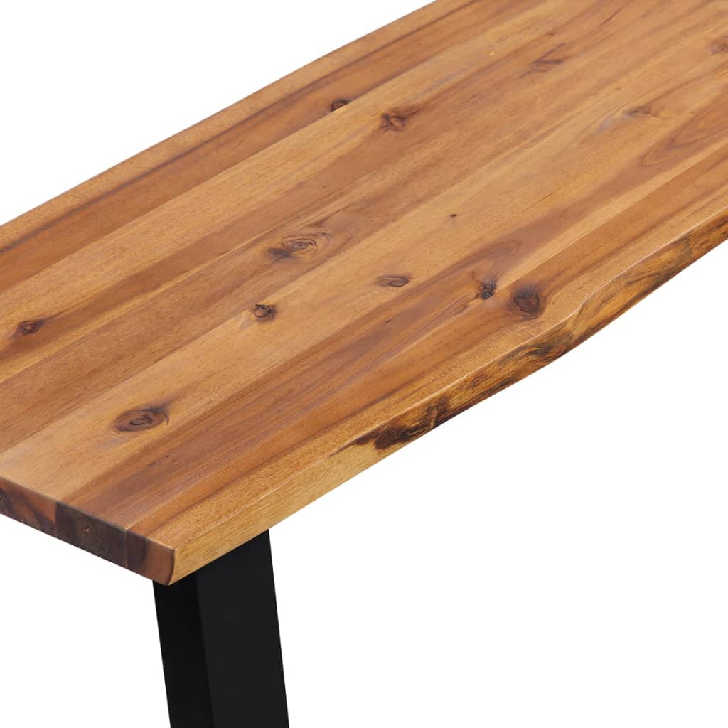 Bench Solid Acacia Wood 160 cm