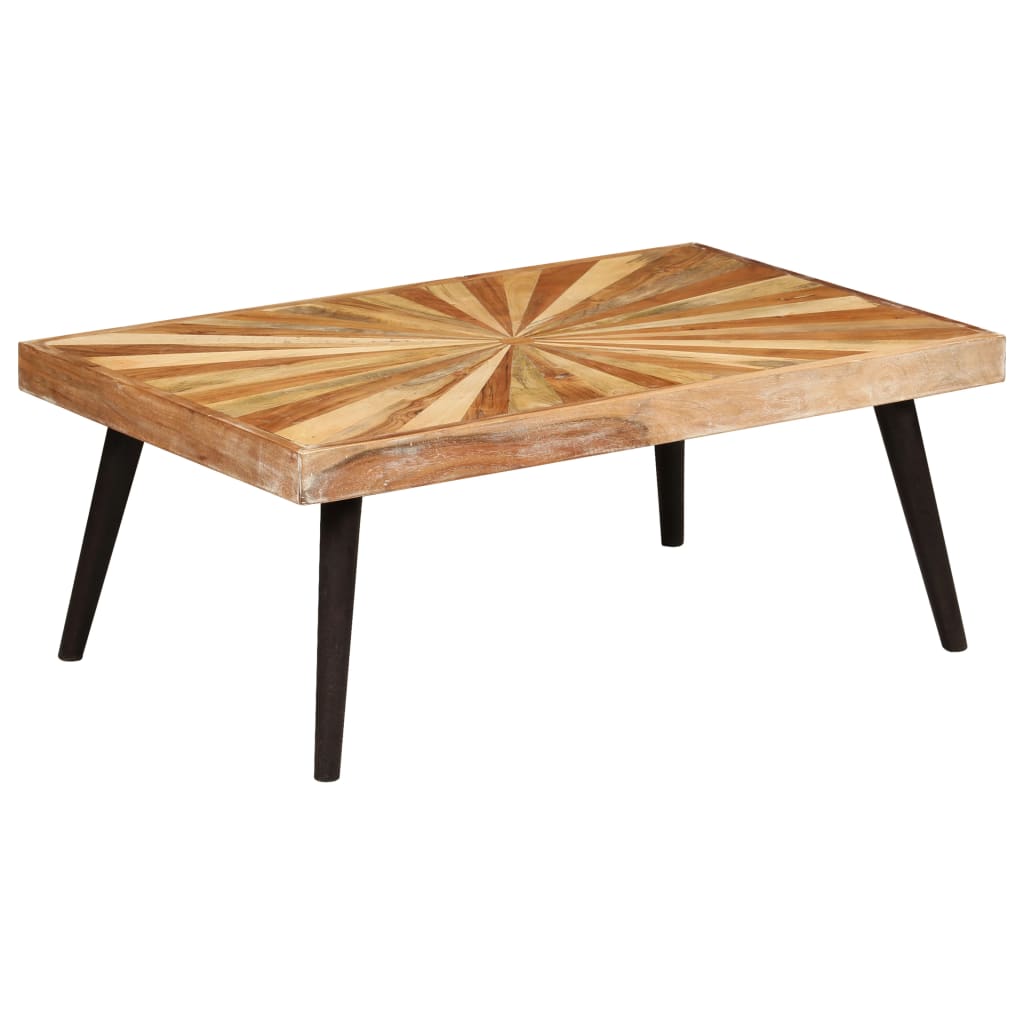 Coffee Table Solid Wood Mango 90x55x36 cm