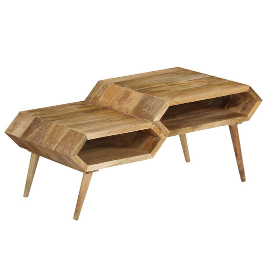 Coffee Table Solid Mango Wood 104x50x45 cm