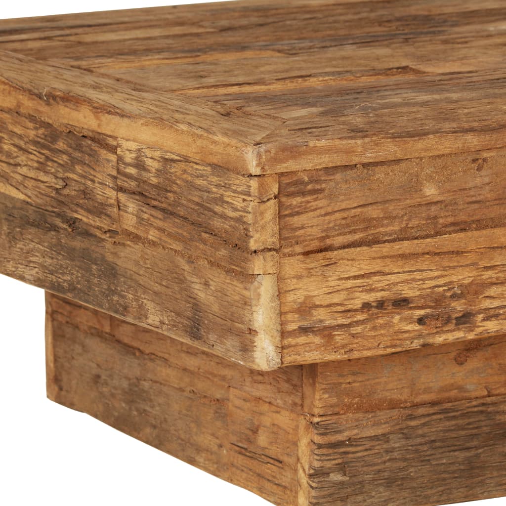 Coffee Table Solid Reclaimed Wood 70x70x30 cm