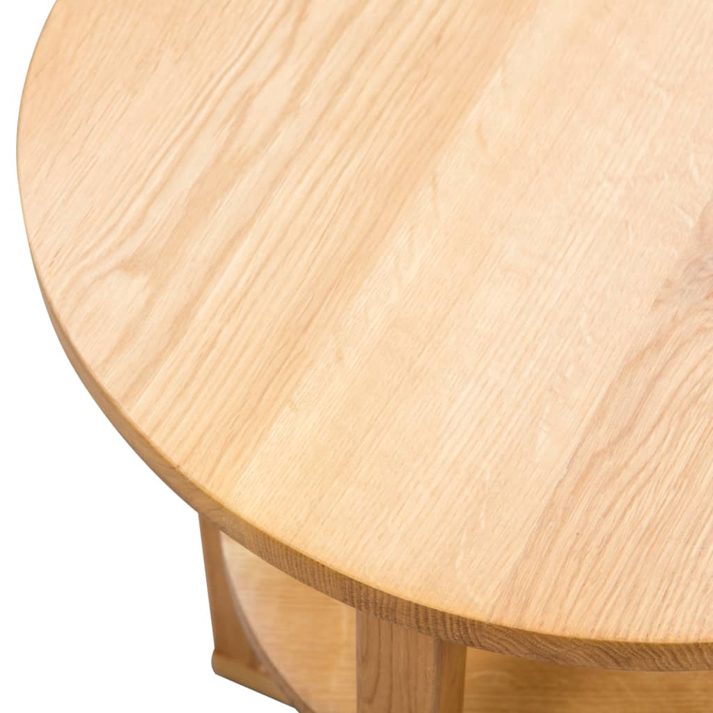 Side Table 40x50 cm Solid Oak Wood