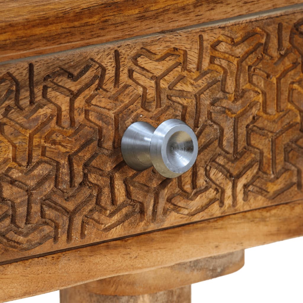 Console Table Solid Mango Wood 102x30x79 cm