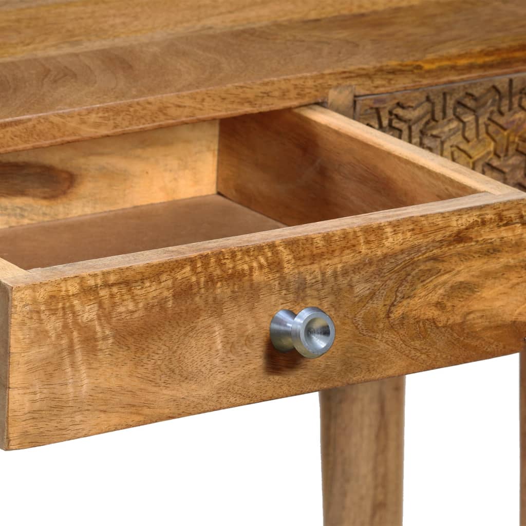 Console Table Solid Mango Wood 102x30x79 cm