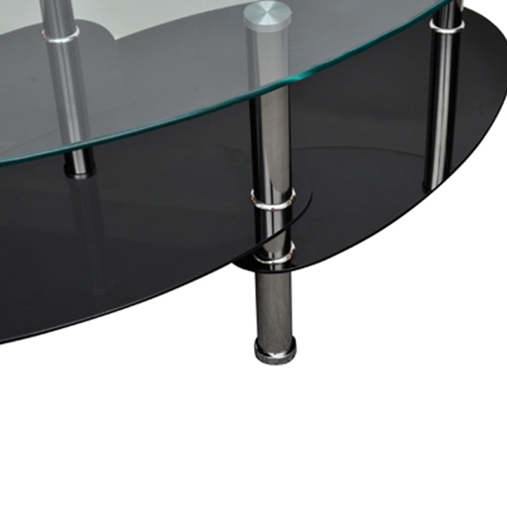 Coffee Table with Exclusive Design Black