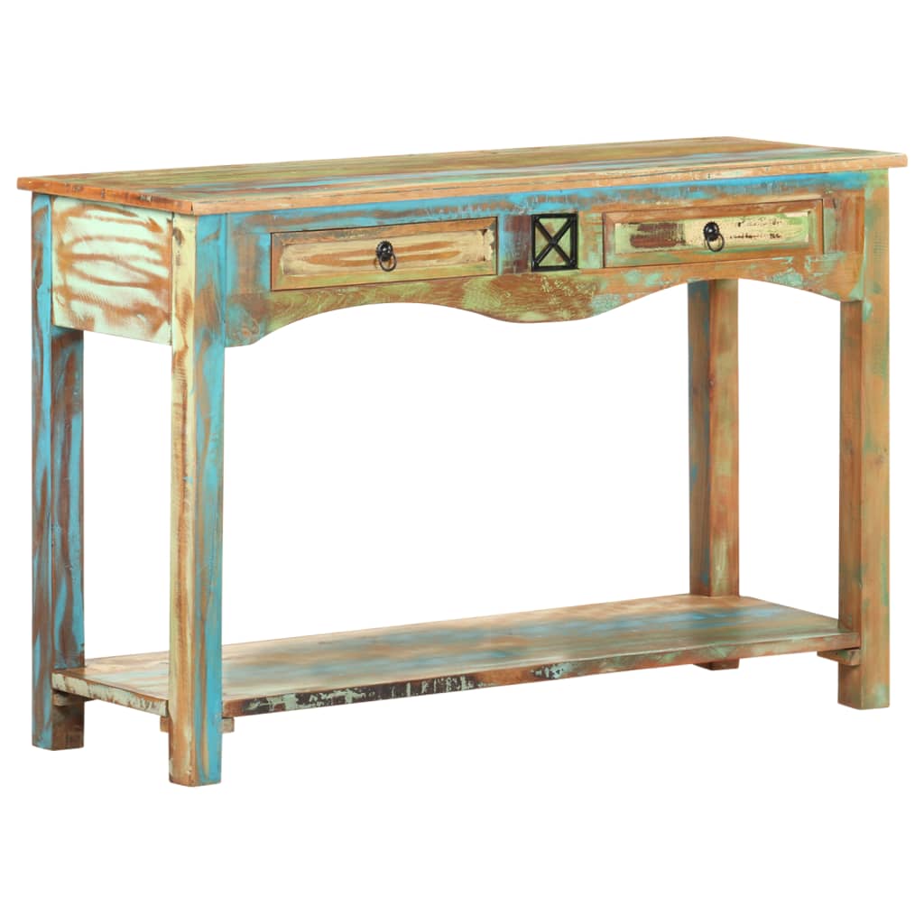 Console Table 120x40x75 cm Solid Reclaimed Wood