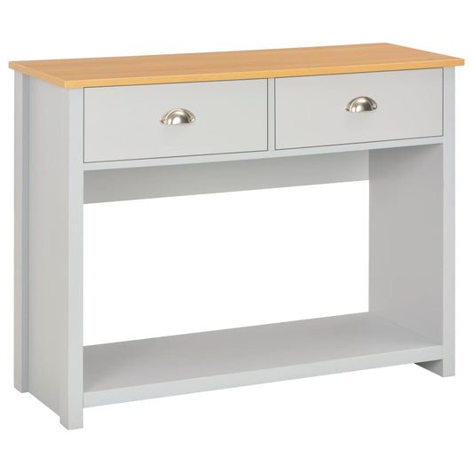 Console Table Grey 97x35x76 cm