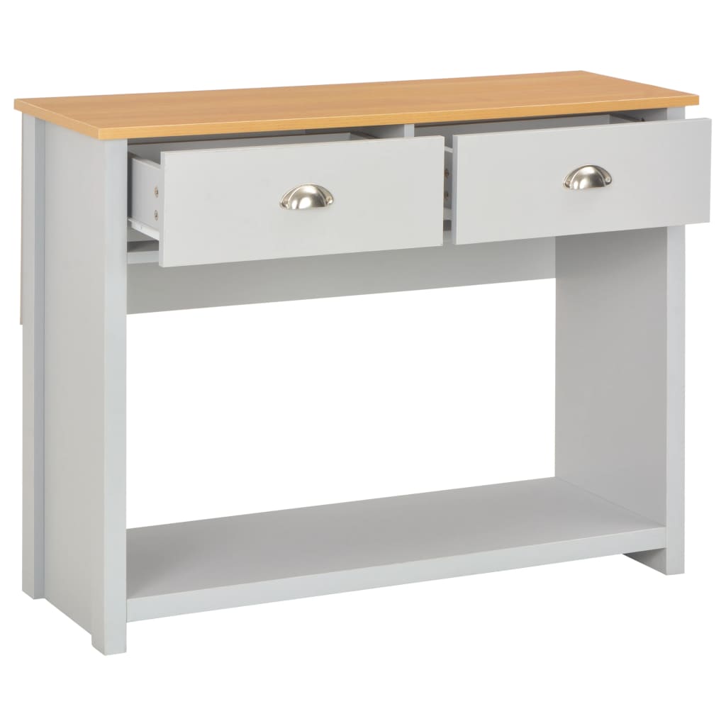 Console Table Grey 97x35x76 cm