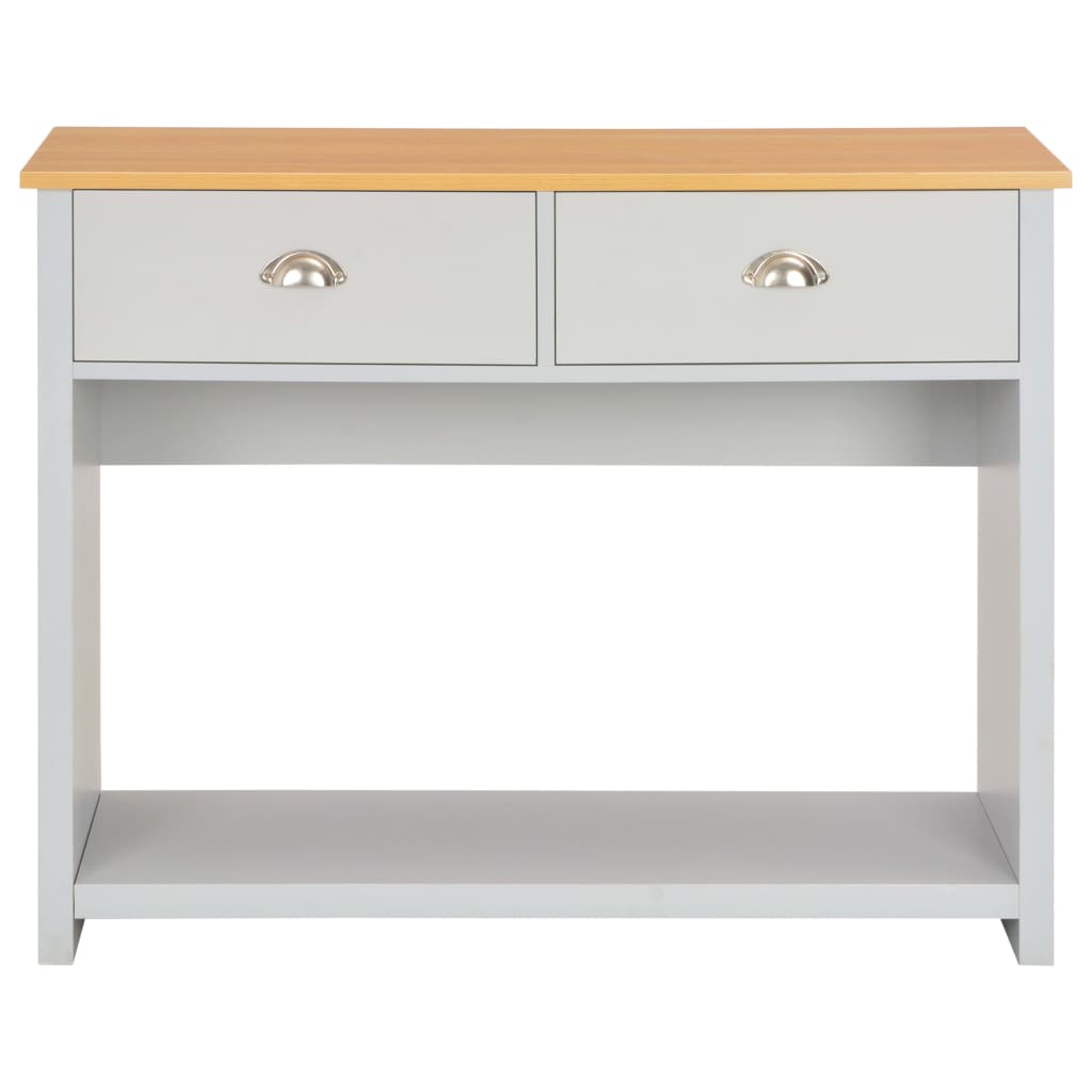 Console Table Grey 97x35x76 cm