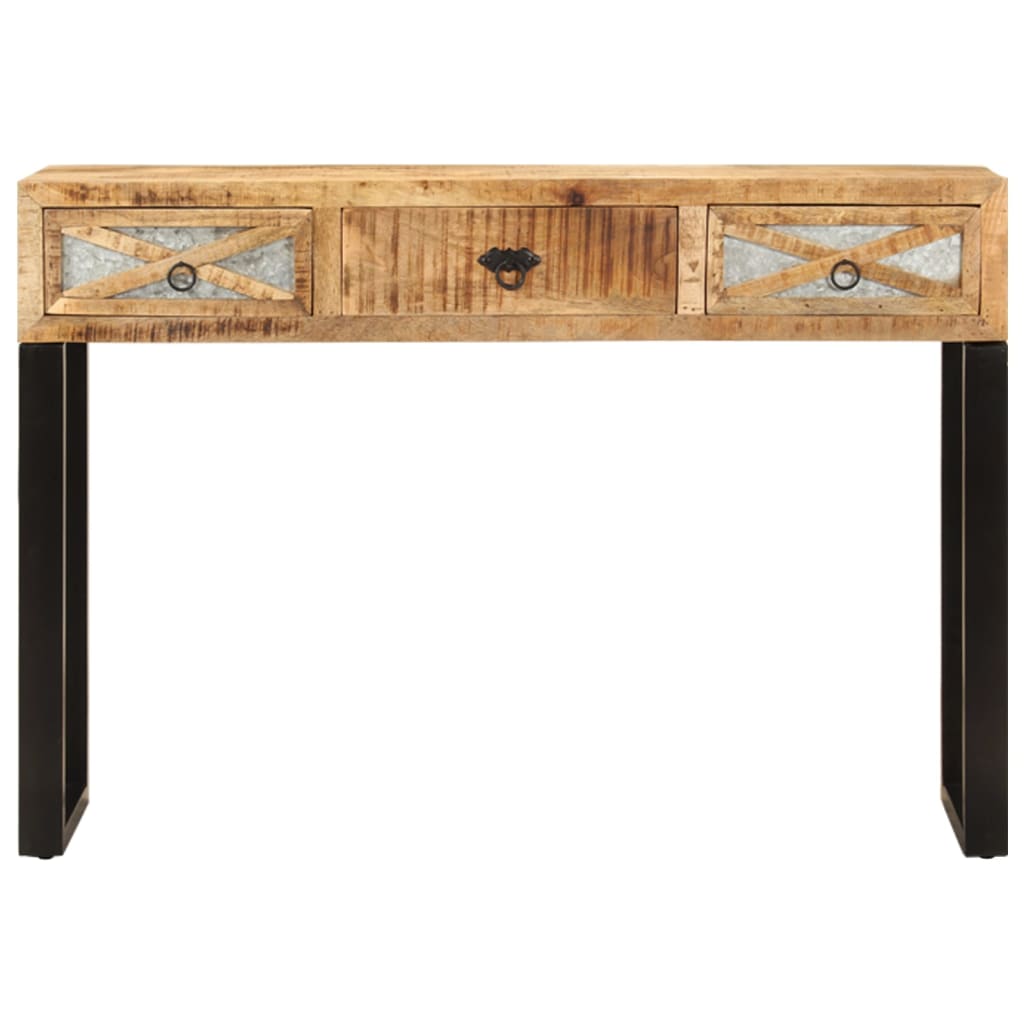 Console Table 110x30x76 cm Solid Mango Wood