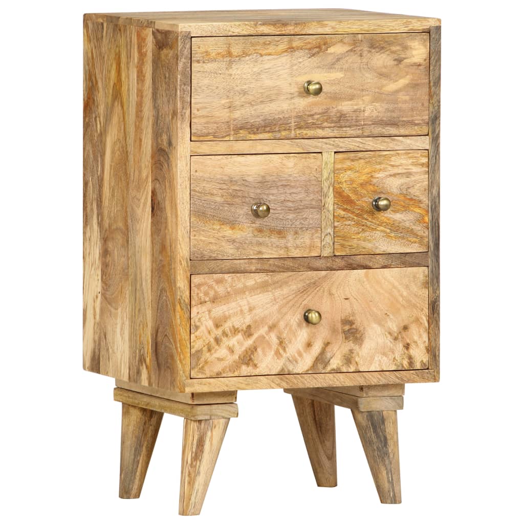 Bedside Cabinet 36x30x60 cm Solid Mango Wood