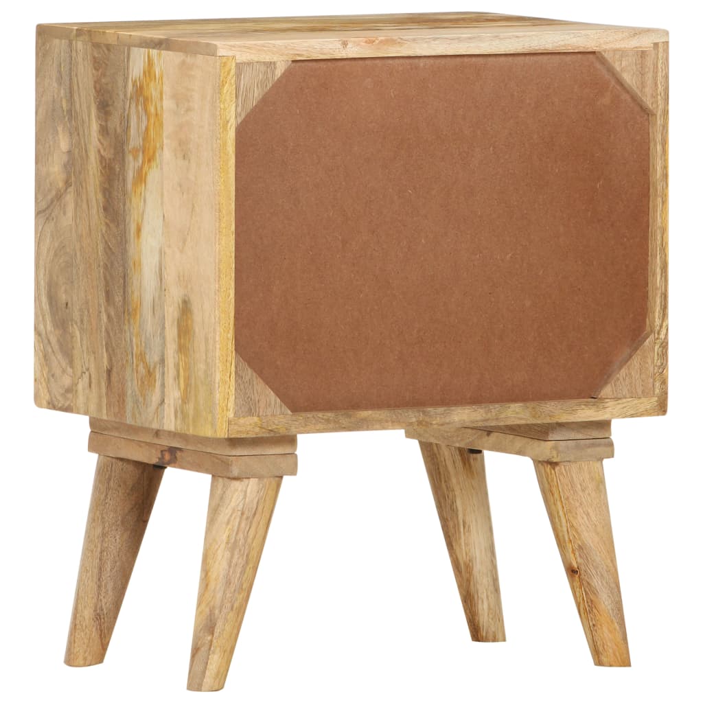 Bedside Cabinet 40x30x50 cm Solid Mango Wood