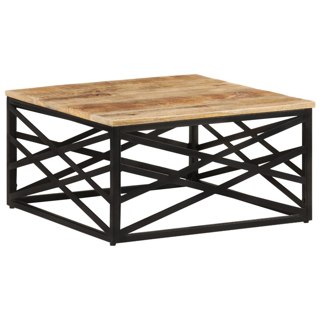 Coffee Table 68x68x35 cm Solid Mango Wood