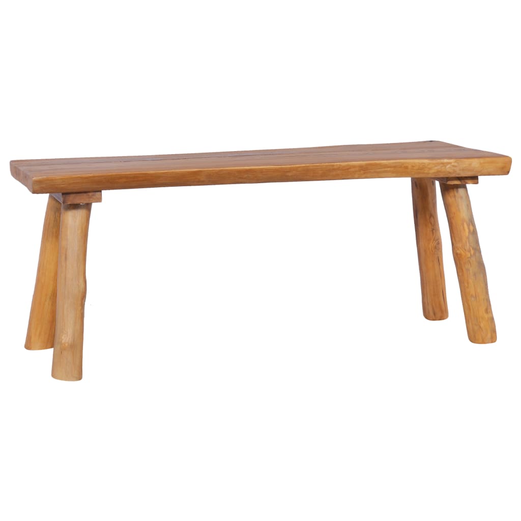 Garden Bench 120 cm Solid Teak Wood