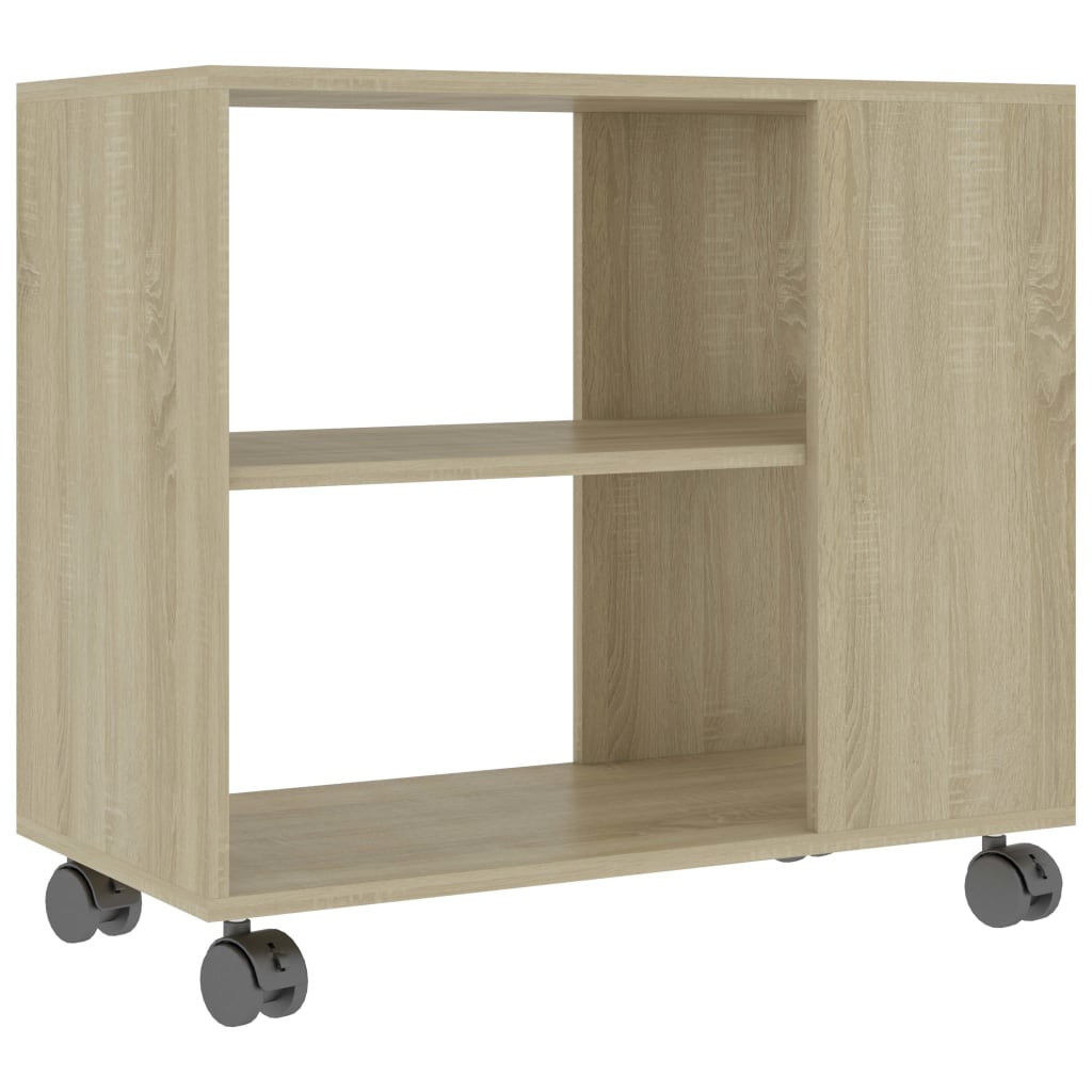 Side Table Sonoma Oak 70x35x55 cm Engineered Wood