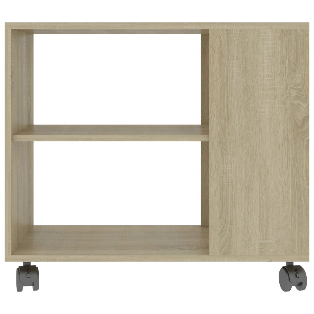 Side Table Sonoma Oak 70x35x55 cm Engineered Wood