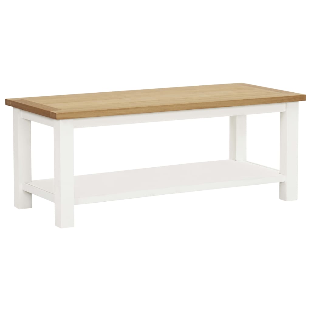 Coffee Table 110x55x40 cm Solid Oak Wood