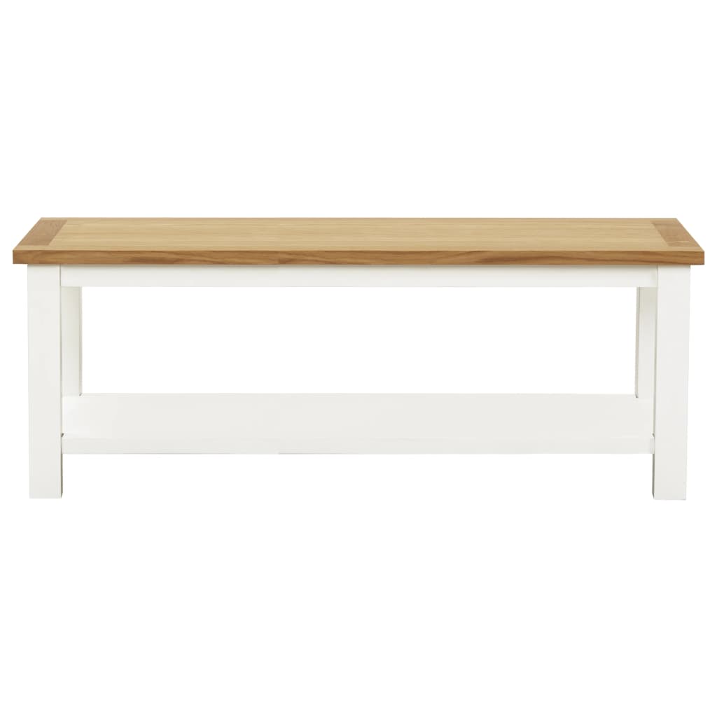 Coffee Table 110x55x40 cm Solid Oak Wood