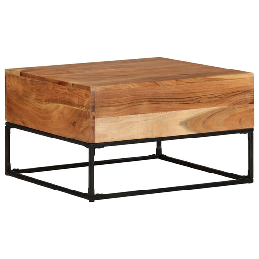 Coffee Table 68x68x41 cm Solid Acacia Wood