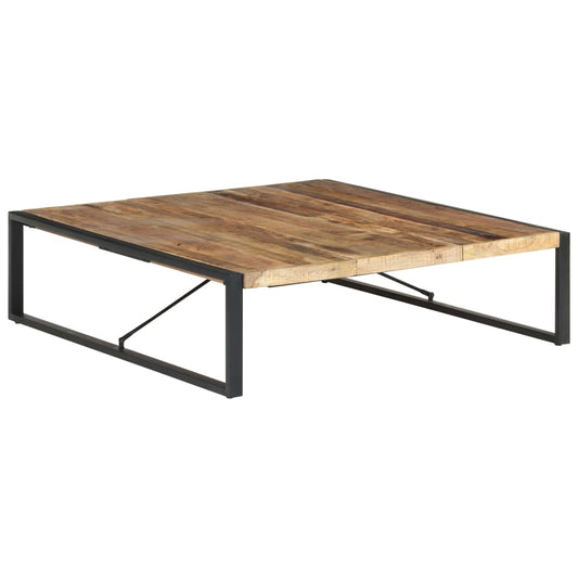 Coffee Table 140x140x40 cm Solid Wood Mango