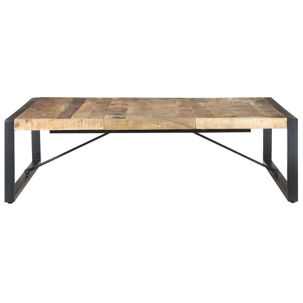 Coffee Table 140x140x40 cm Solid Wood Mango