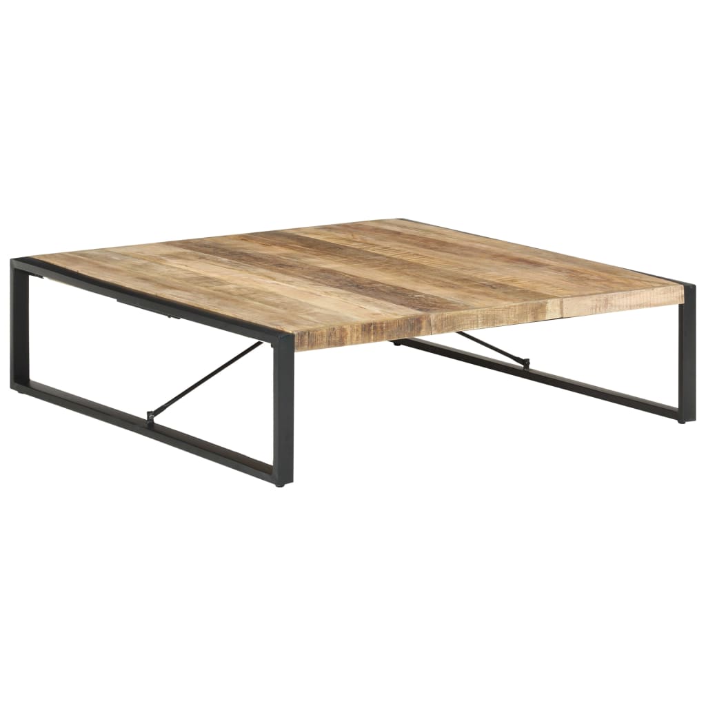 Coffee Table 140x140x40 cm Solid Wood Mango