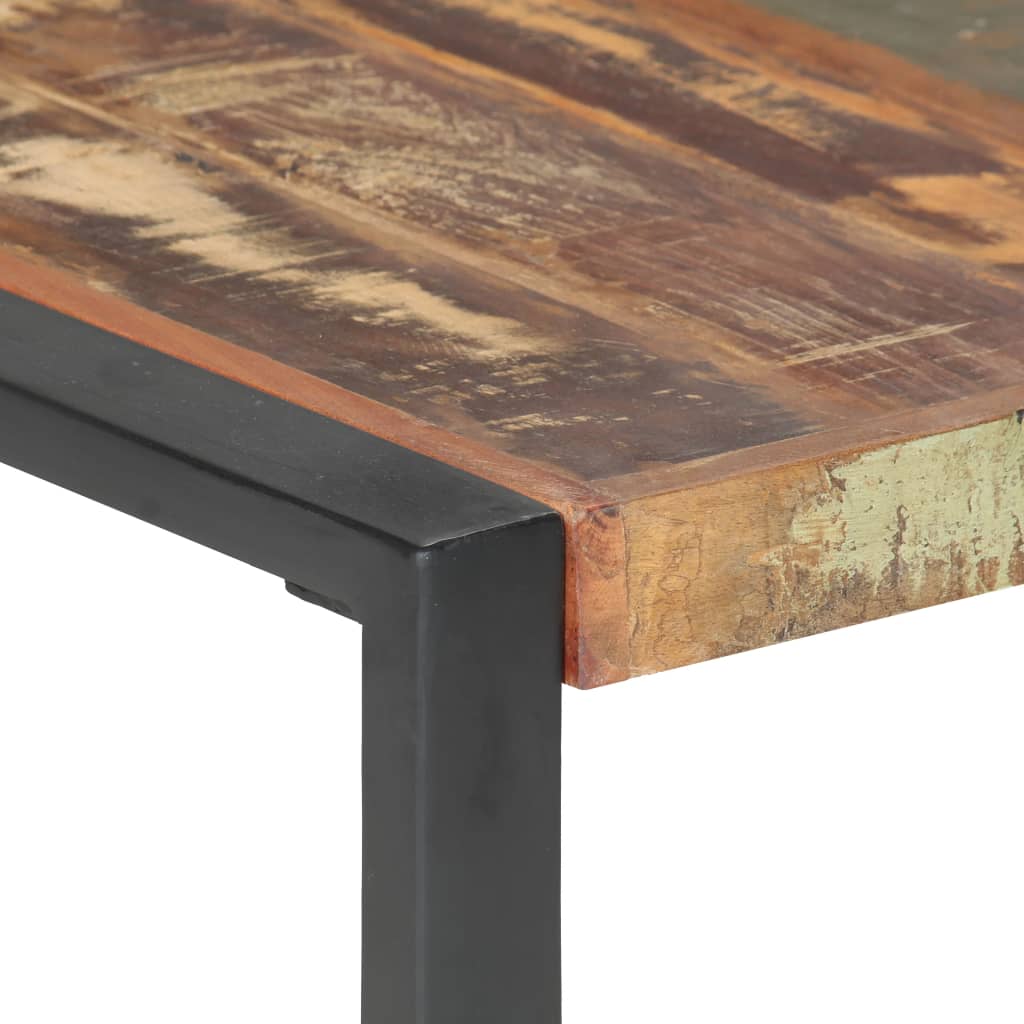 Coffee Table 140x140x40 cm Solid Wood Reclaimed