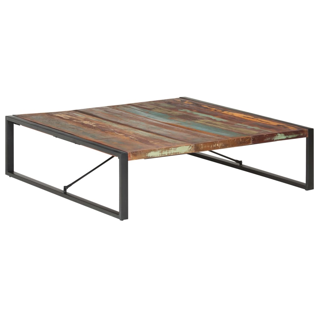 Coffee Table 140x140x40 cm Solid Wood Reclaimed