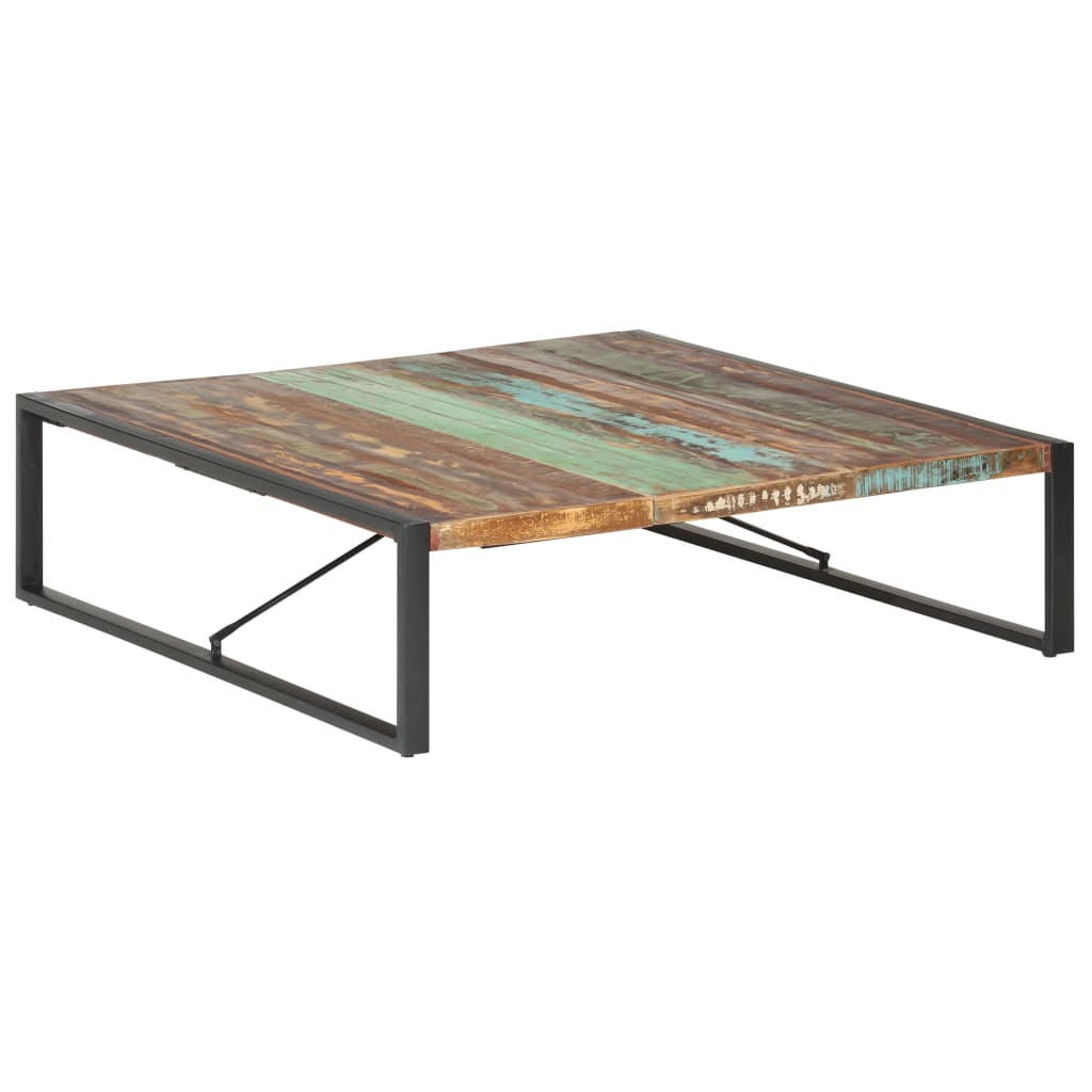 Coffee Table 140x140x40 cm Solid Wood Reclaimed