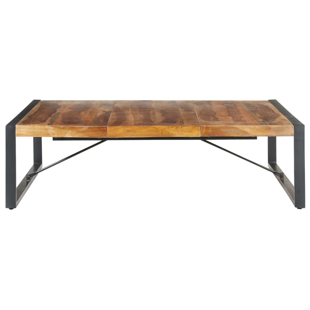 Coffee Table 140x140x40 cm Solid Wood with Sheesham Finish