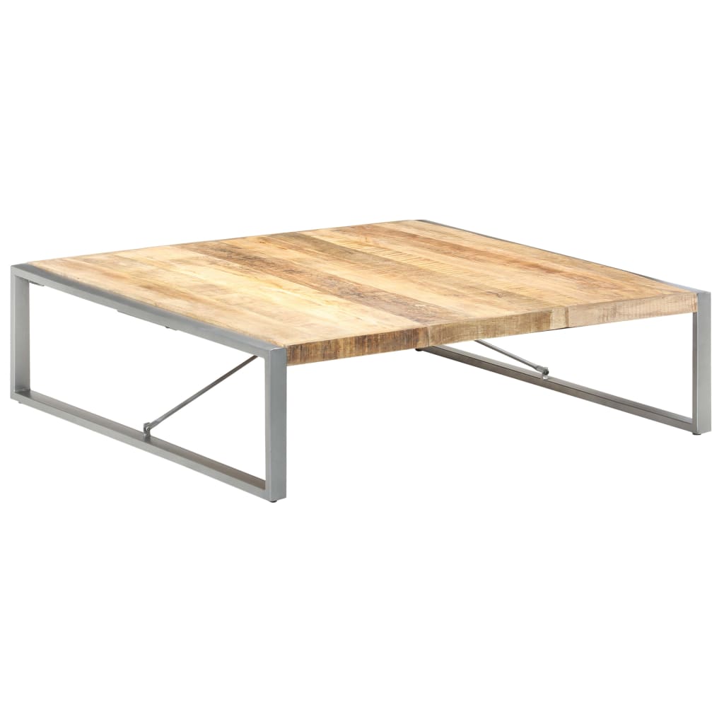 Coffee Table 140x140x40 cm Solid Wood Mango