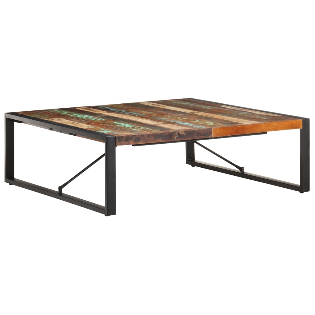 Coffee Table 120x120x40 cm Solid Wood Reclaimed