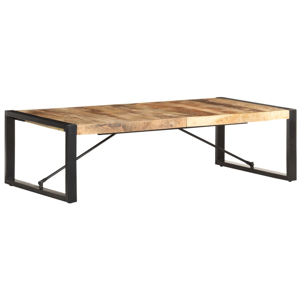 Coffee Table 140x70x40 cm Solid Wood Mango