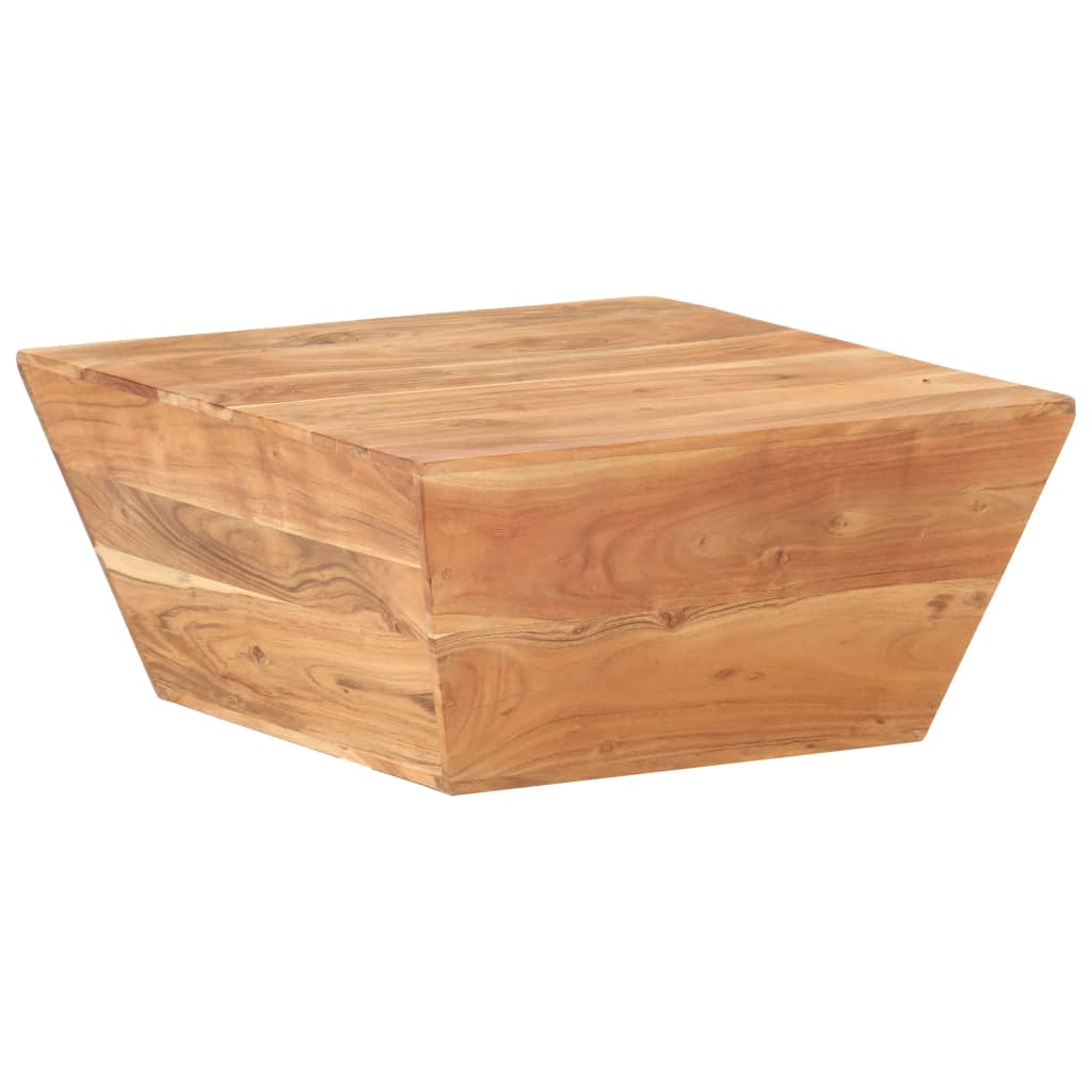 Coffee Table V-shape 66x66x30 cm Solid Acacia Wood