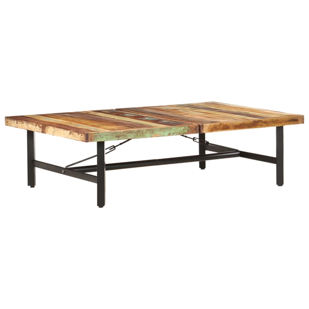 Coffee Table 142x90x42 cm Solid Reclaimed Wood